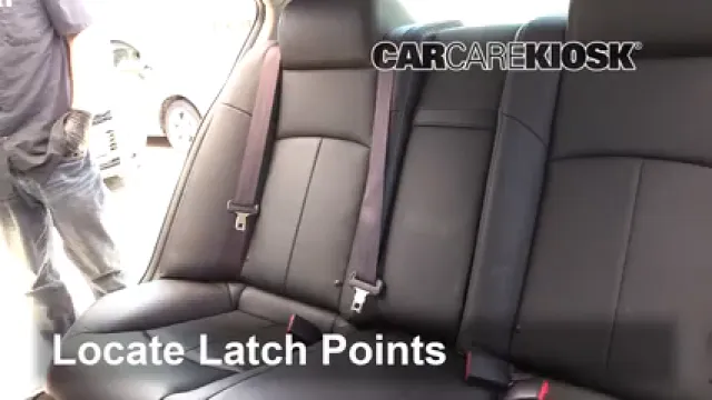 2015 Infiniti Q40 3.7L V6 Sièges de Voiture Installer